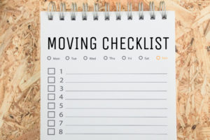 Moving House checklist who to inform